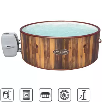 Бассейн надувной спа Bestway Lay-Z-Spa Helsinki AirJet 60025, 180x66 см