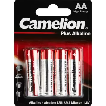 Батарейка Camelion Plus Alkaline LR6-BP4 алкалиновая LR6 AA 4 шт.