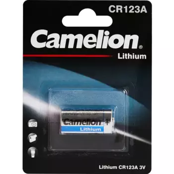 Батарейка Camelion литиевая CR123A 1 шт.