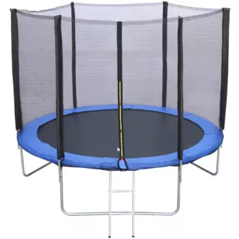 Батут с защитной сеткой 244 см до 100 кг