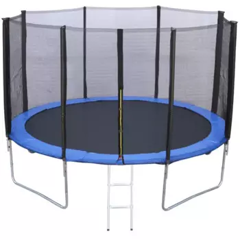 Батут с защитной сеткой 427 см до 150 кг