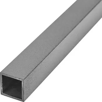 Профиль квадратный Лофт алюминий 18x18x1000 мм черный муар