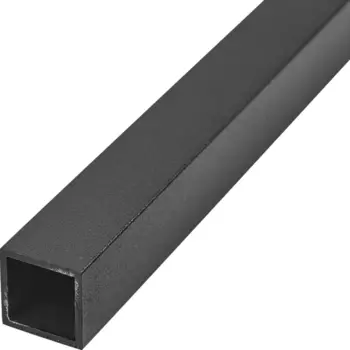 Профиль квадратный Лофт алюминий 18x18x2000 мм черный муар