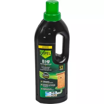 Биоактиватор для дачных туалетов и выгребных ям Expel 750 мл