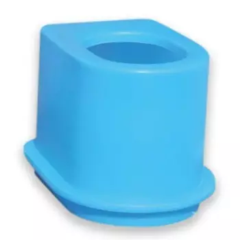 Биотуалет цвет голубой