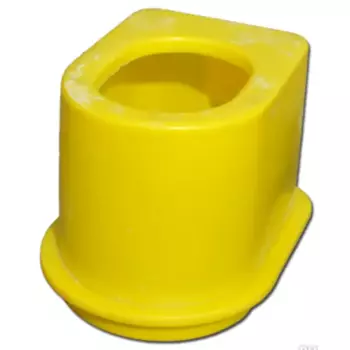 Биотуалет цвет желтый