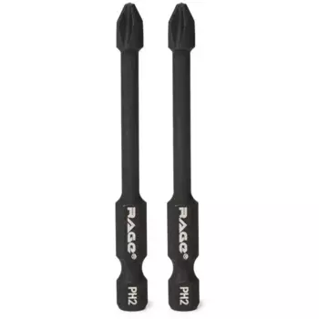 Бита ударная магнитная Rage 554135 PH2x70 мм, 2 шт.