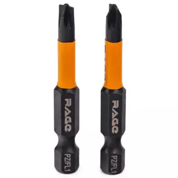 Бита магнитная Rage 554138 PZ/FL1 x50 мм, 2 шт.