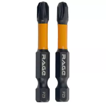 Бита ударная магнитная Rage 554178 PZ3x50 мм, 2 шт.