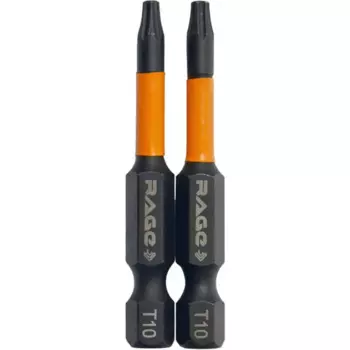 Бита ударная Rage 554145 T10x50 мм, 2 шт.