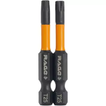 Бита ударная Rage 554148 T25x50 мм, 2 шт.