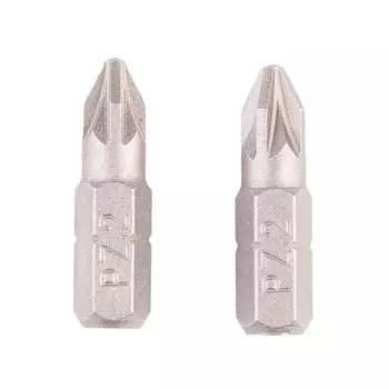Биты, PZ2, 25 мм, 2 шт.