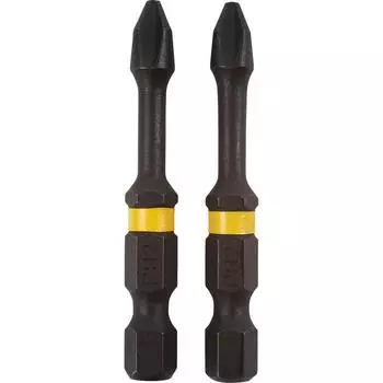 Биты ударные Dewalt PH2x50 мм, 2 шт.