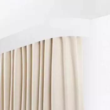 Бленда Domlegrand пластик цвет белый глянец 300 см