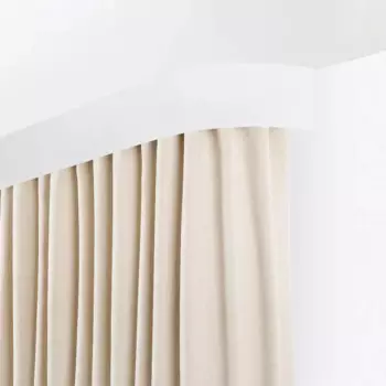 Бленда Domlegrand пластик цвет белый глянец 4 м