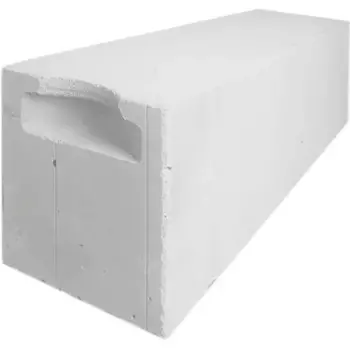 Блок газобетонный D500 625x250x200 мм белый