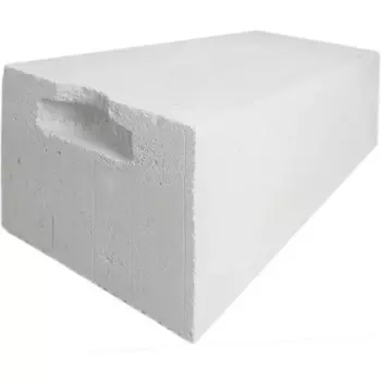 Блок газобетонный D500 625x250x300 мм белый