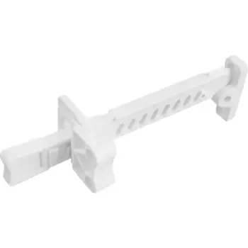 Блокиратор на окно «Гребенка» пластик цвет белый