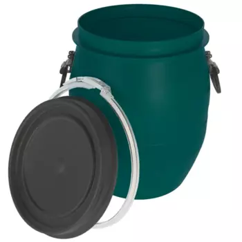 Бочка Beginia 48 л пластик цвет зеленый