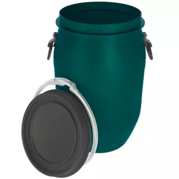 Бочка Beginia 65 л пластик цвет зеленый