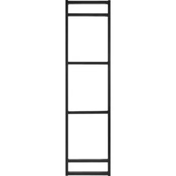 Боковина для стеллажа Лофт 1330 мм сталь черная