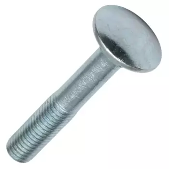Болт DIN 603 10x60 мм оцинкованный 2 шт.