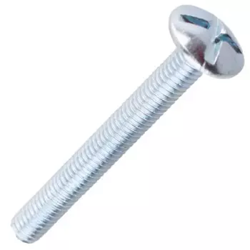 Болт DIN 607 6x50 мм оцинкованный 6 шт.