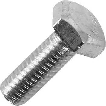 Болт DIN 933 M6x16 мм, на вес