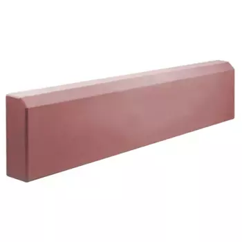 Бордюр 1000x200x80 мм цвет красный