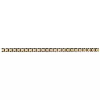 Бордюр «Бусинки» 10х250 мм цвет золотой