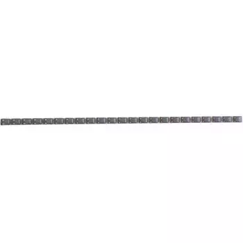 Бордюр «Капсула люстртрованный» 7х250 мм цвет черный