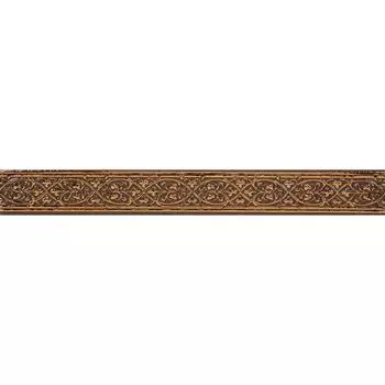 Бордюр «Катар» 2.8х25 см цвет коричневый