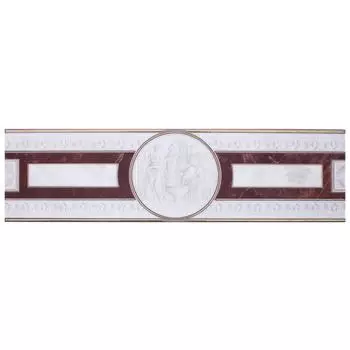 Бордюр «Pietra» 40x11 см цвет коричневый