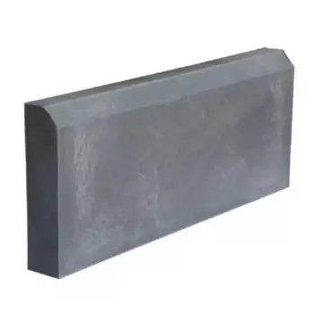 Бордюр полимерно-песчаный 500x200x30 мм графит