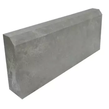 Бордюр полимерпесчаный 500x200x50 мм серый