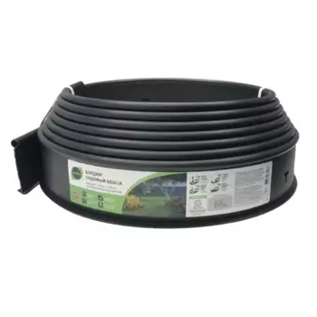 Бордюр садовый Geolia 1000 см цвет черный