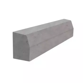 Бордюр тротуарный 1000x150x300 мм серый