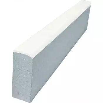 Бордюр тротуарный 1000x200x80 мм белый