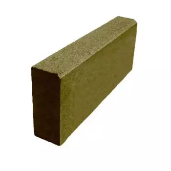 Бордюр тротуарный 1000x200x80 мм цвет горчица