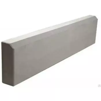Бордюр тротуарный 1000x200x80 мм цвет серый