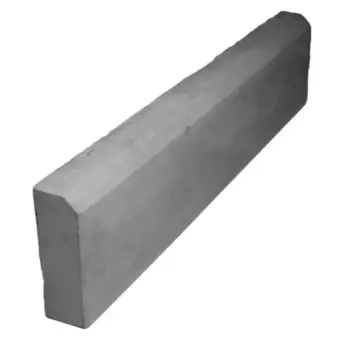 Бордюр тротуарный 1000x220x75 мм серый