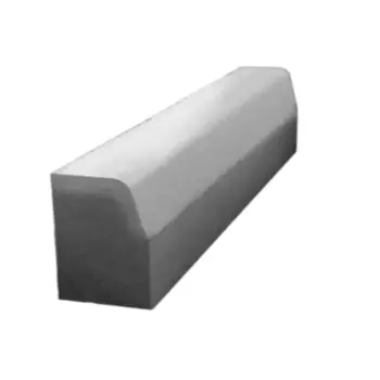 Бордюр тротуарный 1000x300x150 мм серый