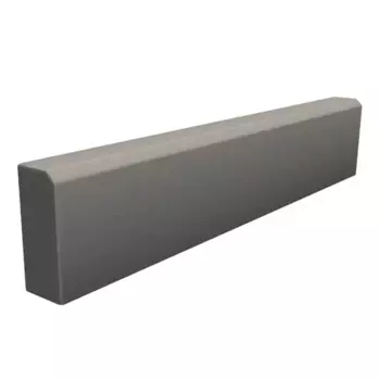 Бордюр тротуарный 1000x300x150 мм серый