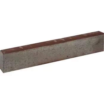 Бордюр тротуарный BRAER 1000x80x200 мм цвет красный