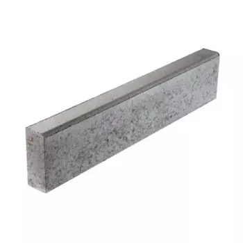 Бордюр тротуарный Газонный 1000x200x80 мм серый