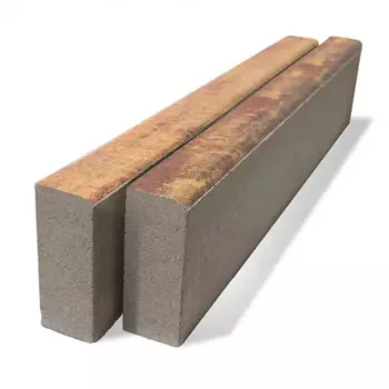 Бордюр тротуарный BRAER 1000x80x200 мм цвет Мальва