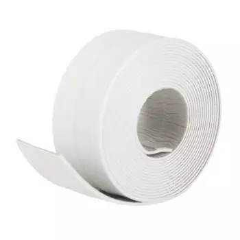 Бордюрная лента для ванной Monlid 38 мм 3.35 м цвет белый