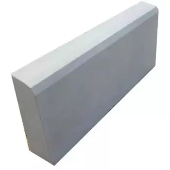 Бордюрный камень 500x200x50 мм цвет серый