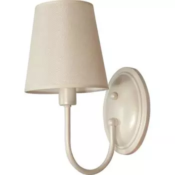 Настенный светильник 1xE14x40 Вт цвет слоновая кость