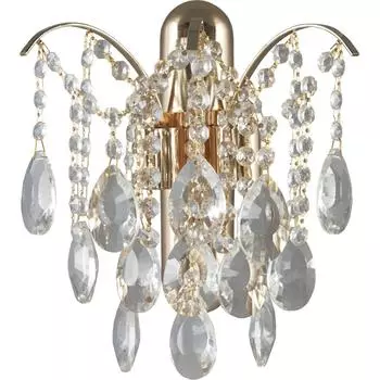 Бра «Бриз 5» E27х2 60 Вт цвет золотой